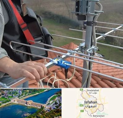 نصاب آنتن تلویزیون در اصفهان