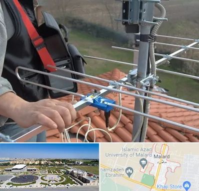 نصاب آنتن تلویزیون در ملارد