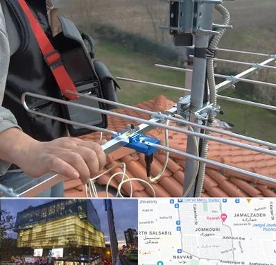 نصاب آنتن تلویزیون در جمهوری