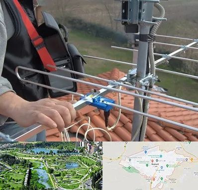 نصاب آنتن تلویزیون در بجنورد