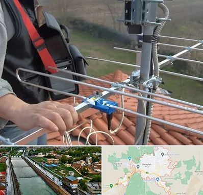 نصاب آنتن تلویزیون در مراغه