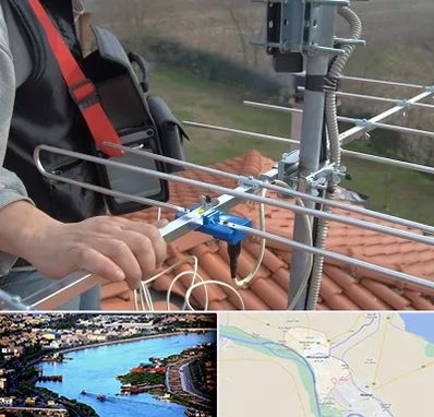 نصاب آنتن تلویزیون در خرمشهر