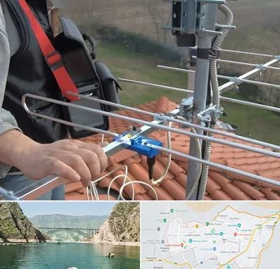 نصاب آنتن تلویزیون در ایلام