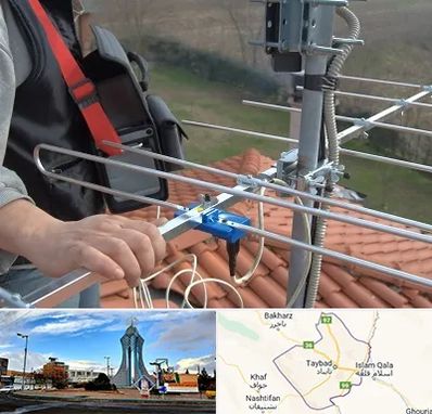 نصاب آنتن تلویزیون در تایباد