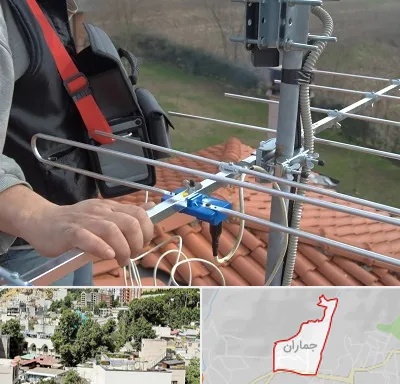نصاب آنتن تلویزیون در جماران