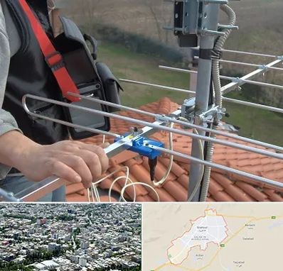 نصاب آنتن تلویزیون در شاهرود