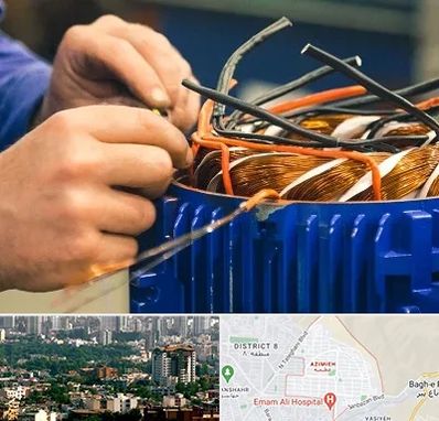 تعمیر موتور برق در عظیمیه کرج