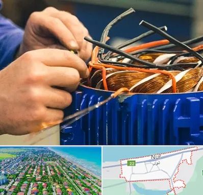 تعمیر موتور برق در نور