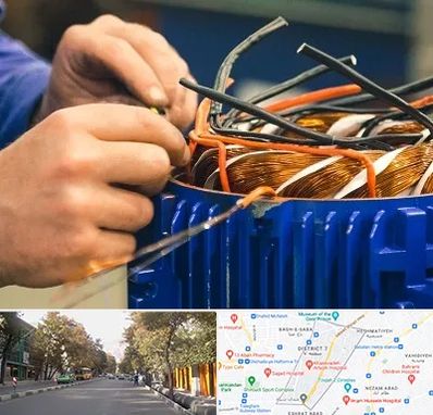 تعمیر موتور برق در شریعتی