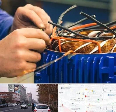 تعمیر موتور برق در کارگر شمالی