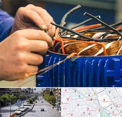 تعمیر موتور برق در خیابان زند شیراز