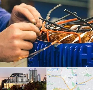 تعمیر موتور برق در فرشته