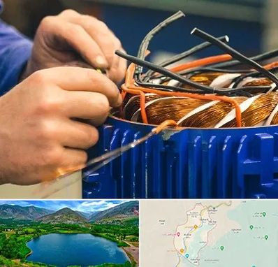 تعمیر موتور برق در رودبار
