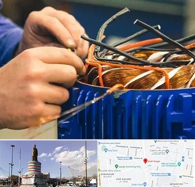 تعمیر موتور برق در کارگر جنوبی