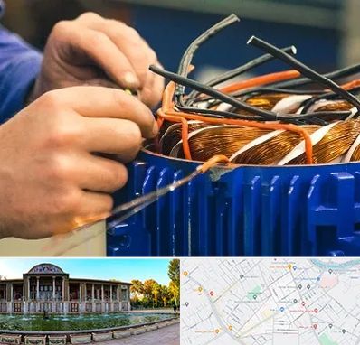 تعمیر موتور برق در عفیف آباد شیراز