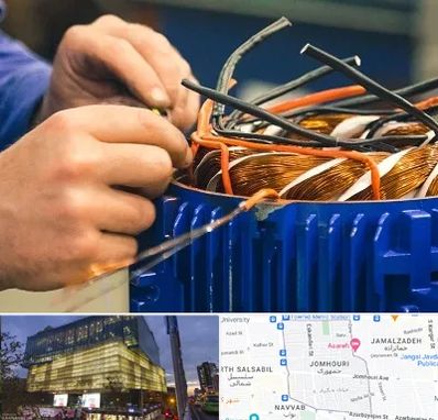 تعمیر موتور برق در جمهوری