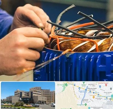 تعمیر موتور برق در صیاد شیرازی مشهد