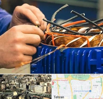 تعمیر موتور برق در مرزداران