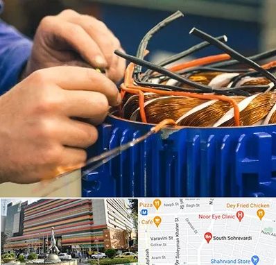 تعمیر موتور برق در سهروردی