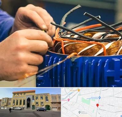 تعمیر موتور برق در زنبیل آباد قم