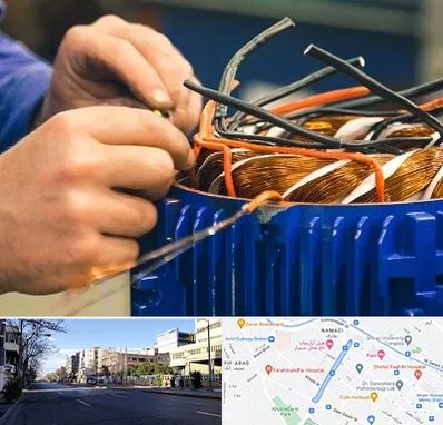 تعمیر موتور برق در خیابان ملاصدرا شیراز