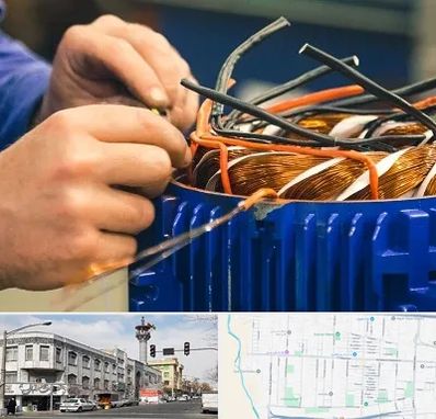 تعمیر موتور برق در 17شهریور