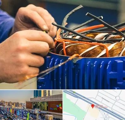 تعمیر موتور برق در لاله پارک تبریز