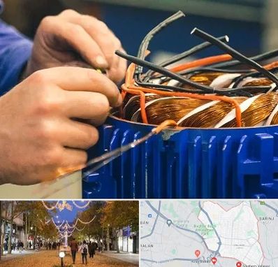 تعمیر موتور برق در ولیعصر ارومیه