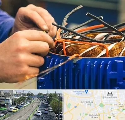 تعمیر موتور برق در جنوب تهران