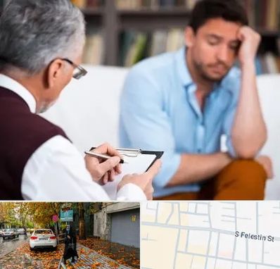 روانشناس بالینی در خیابان فلسطین