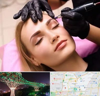 آرایش دائم در منطقه 3 تهران