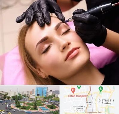 آرایش دائم در ونک