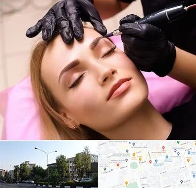 آرایش دائم در میدان کاج