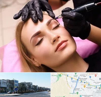 آرایش دائم در شریعتی مشهد