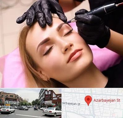 آرایش دائم در خیابان آذربایجان