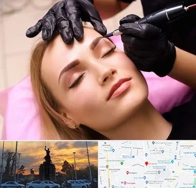 آرایش دائم در میدان حر