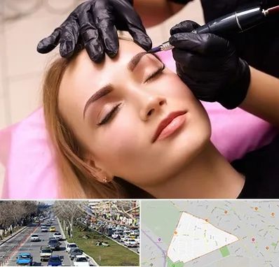 آرایش دائم در احمدآباد مشهد