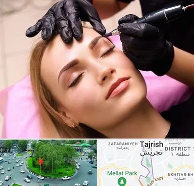 آرایش دائم در تجریش