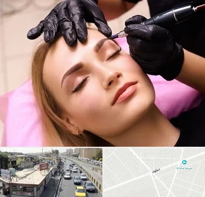 آرایش دائم در خیابان دماوند
