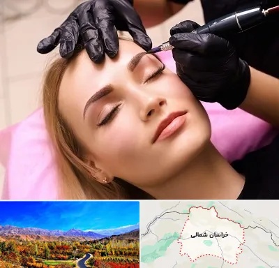 آرایش دائم در خراسان شمالی