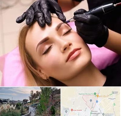 آرایش دائم در باغستان کرج