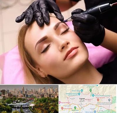 آرایش دائم در منطقه 1 تهران