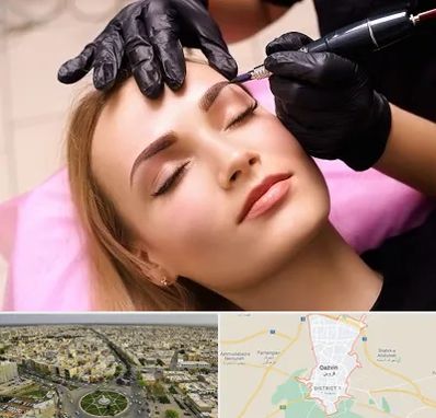 آرایش دائم در قزوین