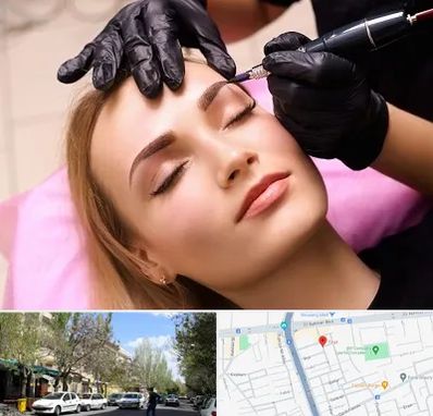 آرایش دائم در کوی فیروز تبریز