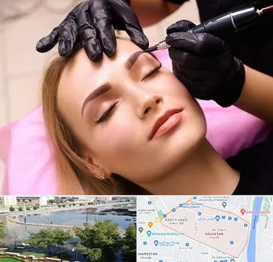 آرایش دائم در گلستان اهواز