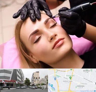 آرایش دائم در بلوار فردوس