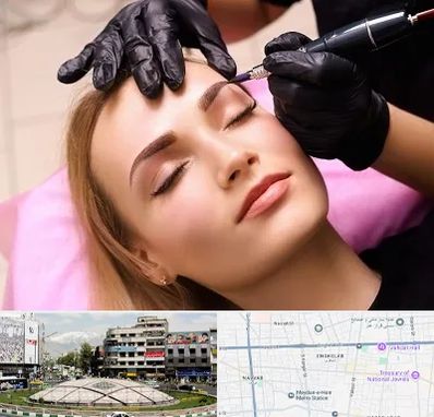 آرایش دائم در مرکز تهران