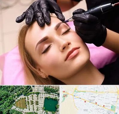 آرایش دائم در وکیل آباد مشهد