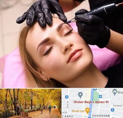 آرایش دائم در چهارباغ اصفهان