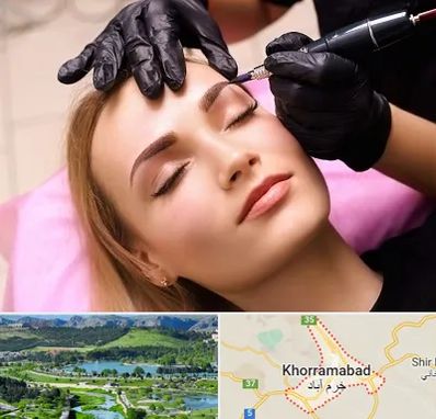 آرایش دائم در خرم آباد